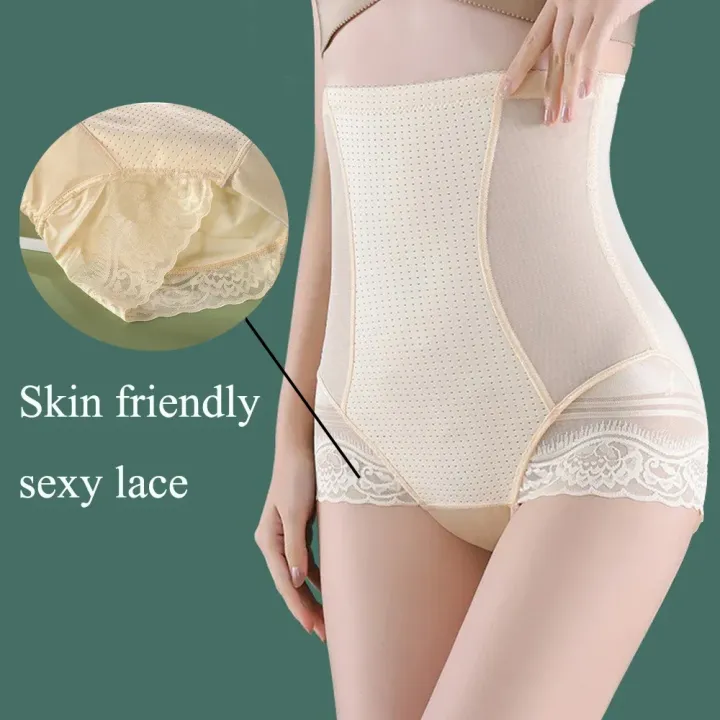 Women%20Shapewear%20Women%20Tummy%20Control%20High%20Waist%20Trainer%20Body%20Shaper%20Shorts%20Spandex%20Slim%20Belly%20Compression%20Panties%20-%20Image%205