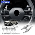 For Renault Espace Austral Rafale Scenic Megane E-Tech 5 Rafale 2023 2024 2025 2026 Car Steering Wheel DSG Stickers Gear Extend. 