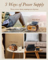 Multi-function Bluetooth speaker Retro Radio FM AM SW Portable Radios Solar panels Rechargeable Shortwave Radio Subwoofer Audio.