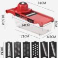 10 in 1 Steel Blade Vegetable cutterand slicer/Vegetable cutter/ Fruit cutter/Kitchen slicer tool. 