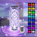 Rose Diamond Table lamp|USB charging Touch lamp. 
