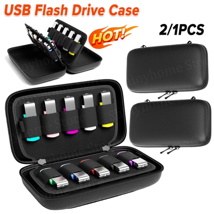Usb Shell Case USB Flash Drive Case Storage Case Holder USB Flash Drive Storage Bag ...