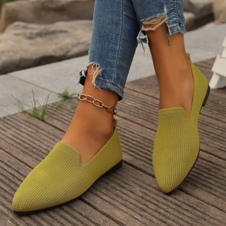 Women%20Solid%20Color%20Pointed%20Head%20Mesh%20Loafers%20Shallow%20Woman%20Soft%20Bottom%20Knit%20Ballet%20Flat%20Shoes%20Female%20Casual%20Slip%20on%20Boat%20Shoes%20-%20Image%203