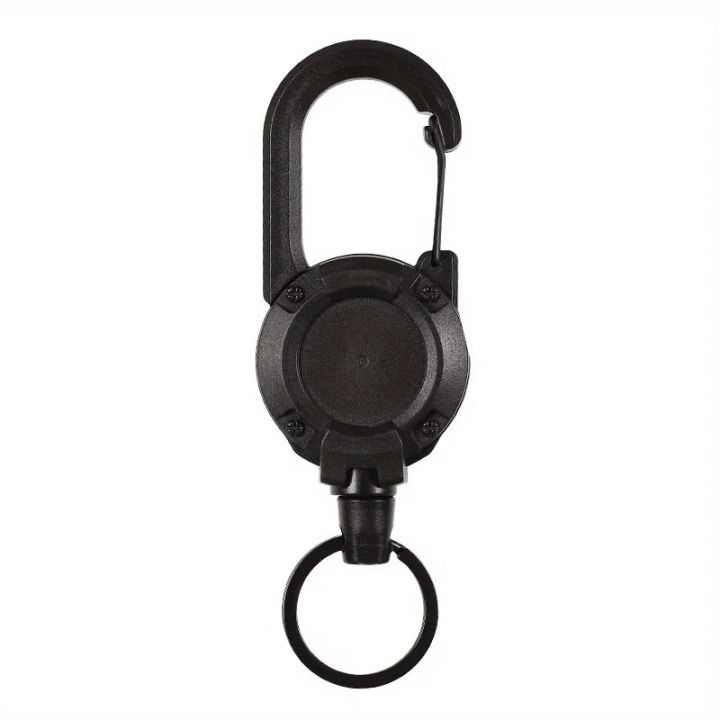 1/2/4pcs%20Extendable%20Retractable%20Holders%20Keychain%20Badge%20Reels%20Heavy%20Duty%20Clip%20With%20Carabiner%20Key%20Chain%20For%20Men%20Outdoor%20Bags%20-%20Image%206