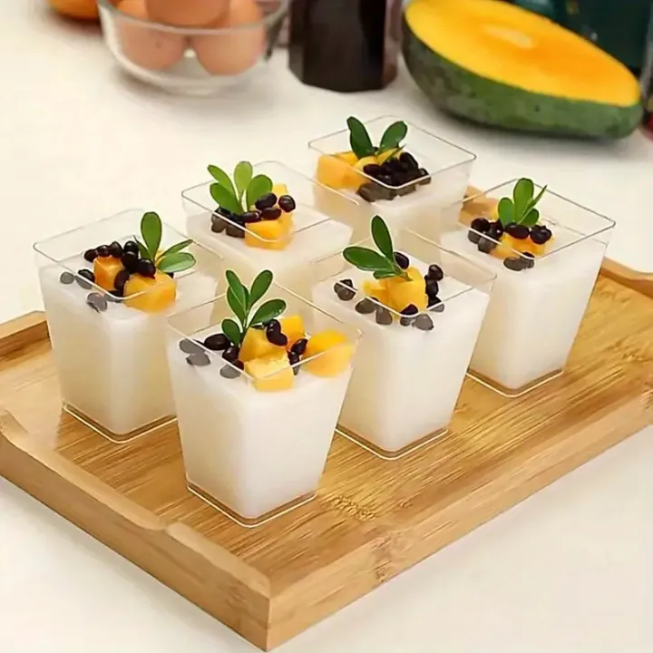 Disposable%20Clear%20Plastic%20Mini%20Dessert%20Cups%20Square%20Parfait%20Appetizer%20Bowls%20with%20Spoons%20Durable%20Tasting%20Cups%20for%20Parties%20-%20Image%204