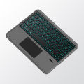 Deutsch Wireless Bluetooth Backlight Touchpad Keyboard for Phone iPad Tablet Laptop German Keyboard for Android iOS Windows. 