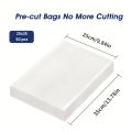 50pcs/Lot BPA-Free Food Vacuum Plastic Sealing Bags Food Preservation Sealed Bag Household Reusable Vacuum Sealer Bag.