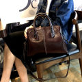 Genuine Leather Women Handbag Top Handle Shoulder Cross body Bag Fashion Oil Wax Cowhide Purses and Handbags Messenger Tote Bags. 