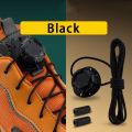 Fashion Swivel Buckle Laces Automatic Shoelace Without ties Kids Adult Sneakers No Tie Shoe laces Shoe accessories 1Pair/2Pair. 