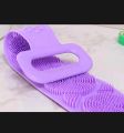silicone Body scrubber Bath belt for men and women Exfoliating back washer shower strap with massage Nubs. 
