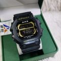 Aike brand Sport Watch authentic work waterproof giant style men's LED light alarm stopwatch. 