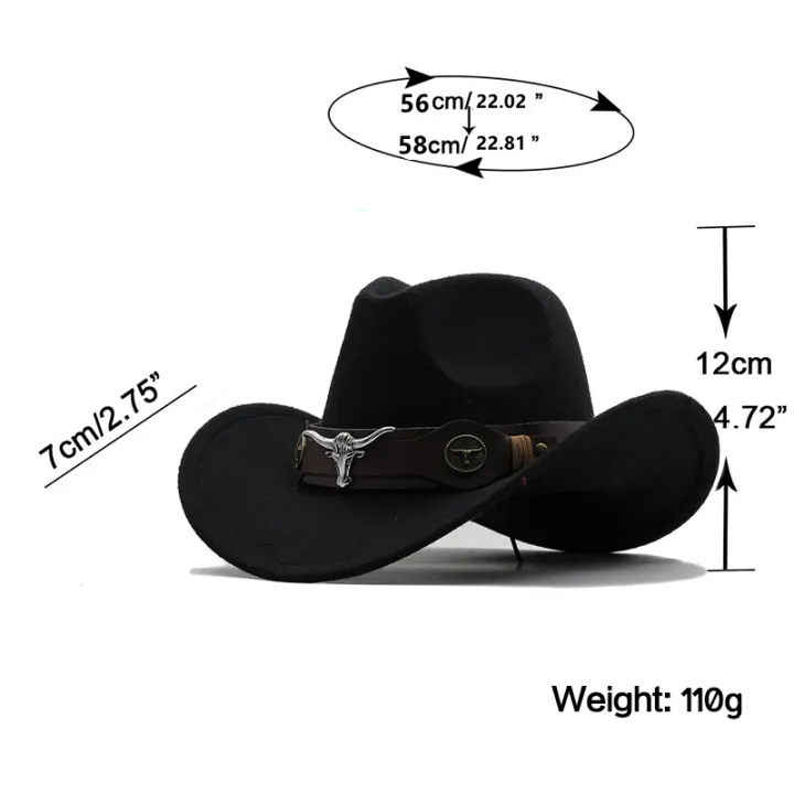 New%20Wome%20Men%20Black%20Wool%20Chapeu%20Western%20Cowboy%20Hat%20Gentleman%20Jazz%20Sombrero%20Hombre%20Cap%20Dad%20Cowgirl%20Hats%20Size%2056-58cm%20-%20Image%205