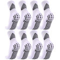 4/8/12 Pairs Men Women Hiking Tennis Socks Non Slip Grip Sport Football Basketball Soccer Cycling Running Skateboard Socks.