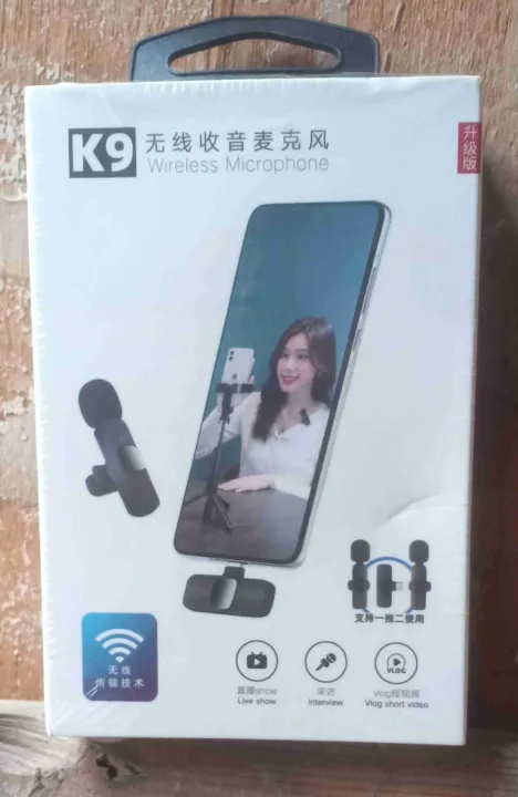 Original%20K9%20Wireless%20Microphone%7C%20K9%20Dual%20Wireless%20Microphone%20For%20Plug%20&%20Play-USB%20For%20Live%20Streaming%20Vlogging%20Recording%20and%20Live%20Interviews%20Video%20Recording-Auto%20Sync%20Noise%20Reduction%20Bluetooth%20-%20Image%205