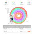 Smart RGBIC LED Strip Neon Lamp WS2811 Bluetooth/WIFI VersionTuya App Control Dreamcolor Ambinet Tape 5V USB Plug/24V EU US Plug. 