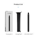 TELESIN 116cm Carbon Fiber Monopod Selfie Stick Extendable With 1/4 Screw For  Hero Insta360 Osmo Action Camera. 