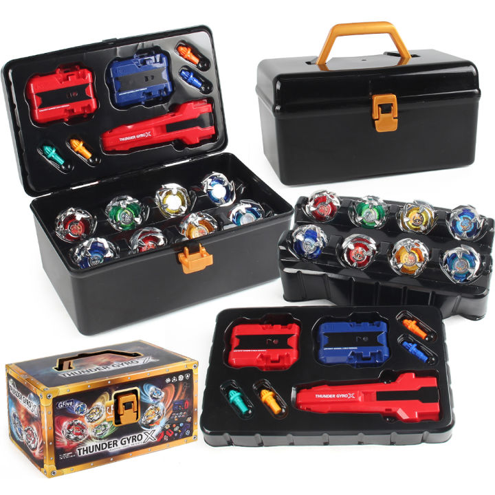 BX%20Gyro%20Set%208pcs%20Beys%20Booster%20Spinning%20Toy%20Battle%20Tops%20with%20Launcher%20Storage%20Case%20%20%20Metal%20Fighting%20Game%20-%20Image%204