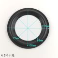 2Pcs  4.5 Inch Speaker Foam Surround Foam Edge Sponge Speaker Repair Parts Accessories For  / KENWOOD DIY. 