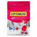 fish food optimum 1 kg red color for all types. 