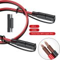 SAE to SAE Extension Cable Solar Plug Cord 16AWG Waterproof for Car Batteries. 