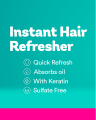 Batiste Instant Hair Refresh Dry Shampoo Fresh Fragrance Absorb Oil Between Washes Waterless Shampoo 200 ml. 