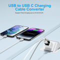 6A OTG USB to USB C Adapters Durable Metallic Build Universal Compatibility Including iPhone iPad S23 IWatch AirPods.
