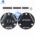 MT6826S High Precision High Speed Magnetic Encoder Magnetic Induction Angle Measurement Sensor Module for arduino. 