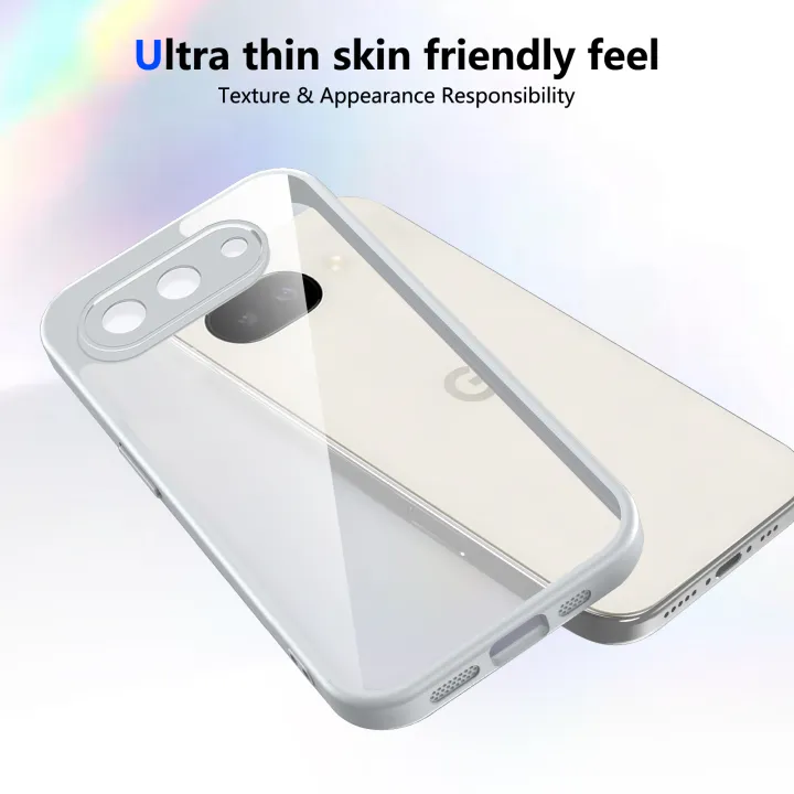 EUCAGR%20For%20Google%20Pixel%2010A%2010Pro%209A%20Shockproof%20Silicone%20Bumper%20Hard%20Phone%20Case%20for%20Google%20Pixel%2010%20PRO%20XL%20Matte%20Back%20Cover%20-%20Image%203