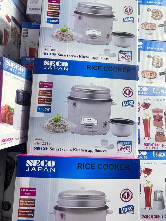 Imported Japanese Electric multifunctional Rice cooker with steamer