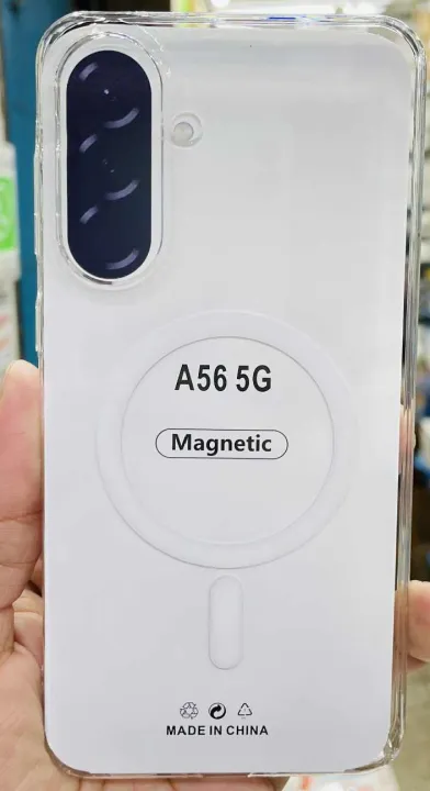 Samsung%20Galaxy%20A36,A55,A56,A15,A16%20Anti%20Yellow%20Hard%20MagSafe%20Compatible%20Shockproof%20Transparent%20Slim%20Fit%20Wireless%20Charging%20supported%20Phone%20Back%20Case%20Mobile%20Cover%20-%20Image%204