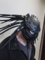 Alien Hunter Mask Alien War Iron Blood Warrior Mask Terror Latex Headset Halloween Masks Alien Monster Hunter Cosplay Masque. 