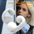 Ambie Wireless Ear Clip Bluetooth 5.3 Headphones Ear cuffs Sport Outdoor Headset Earring Type Wireless Bluetooth IPX5 Waterproof Sports Earbuds For Ambie Sound. 