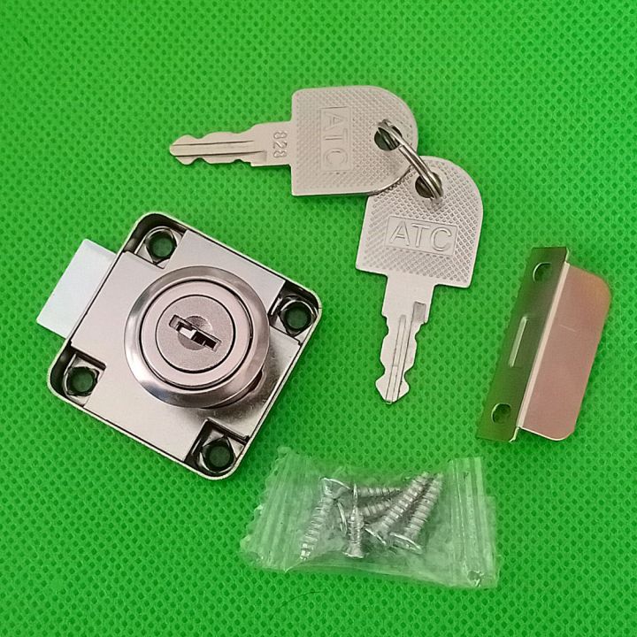 Good%20Quality%20Drawer%20Lock%20Furniture%20Desk%20Cabinet%20Lock%20With%20Keys%203/4%20Chrome%20-%20Image%202