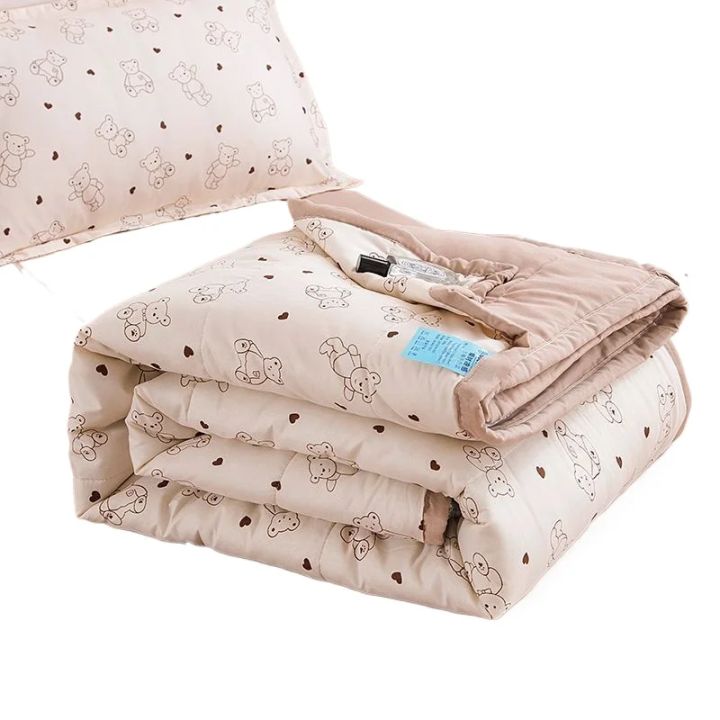 Skin-friendly%20Summer%20Cool%20Quilt%20Set%20or%201%20Pcs%20Quilts%20Comfortable%20Breathable%20Air%20Condition%20Comforter%20Lightweight%20Summer%20Quilt%20-%20Image%203