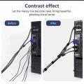 5/1M Cable Organizer Cable Management Wire Winder Tape Earphone Mouse Cord Management Ties Protector For iPhone .