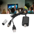 25dB HD TV Antenna Amplifier Indoor Signal Boost USB TV High Gain Channel Boost. 