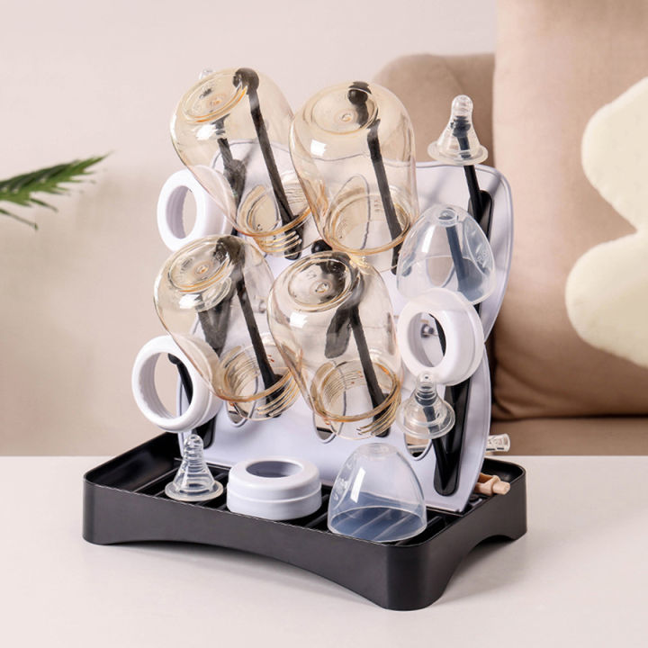 Baby bottle draining rack, convenient drying rack, storage rack, hanging draining device, baby water cup drying stand