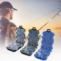 Fishing Tackle Box Portable Case Hooks Lure Baits Storage Box Containers For Storing Swivels Jigs Hooks Sinker,10 Compartments. 