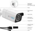 REOLINK PoE Outdoor Security IP Camera 4X Optical Zoom, Auto-focus 5MP Video Surveillance, Work with Smart Home, IP Security IR Night Vision, Motion Detection, Remote Access via Phone App, RLC-511. 