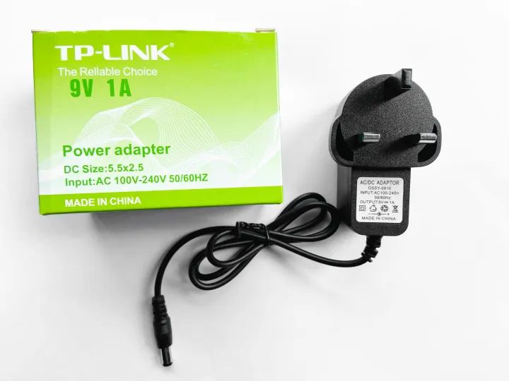 TP-Link Router/Onu Power Adapter 9V 1A
