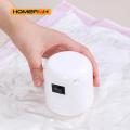 Vacuum compression bag electric pump suction pump Mini Vacuum Sealer Machine Space Saver for Clothes Food Organizer.