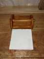 Antique Handcrafted Decorative Wooden Napkin Holder Tissue Holder Stand for Dining Table Restaurant. 