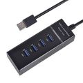 Mini USB HUB 3.0 5Gbps 4 Ports Micro Splitter Adapter. 