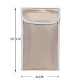 Mobile Phone RF Signal Blocker Anti-Radiation Shield Case Bag Pouch IC Magnetic Card Prevent Degaussing Anti-tracking.