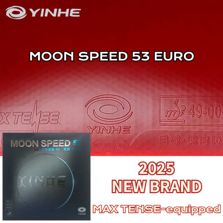 Original YINHE Moon Speed 53 EURO MAX Tense High Elastic Internal Energy Ping Pong Sponge With ITTF