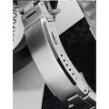 Watch Buckle 18mm 20mm 22mm Silver Folding Safety Milled Clasp Replacement Stainless Steel Deployant Watch Clasp. 