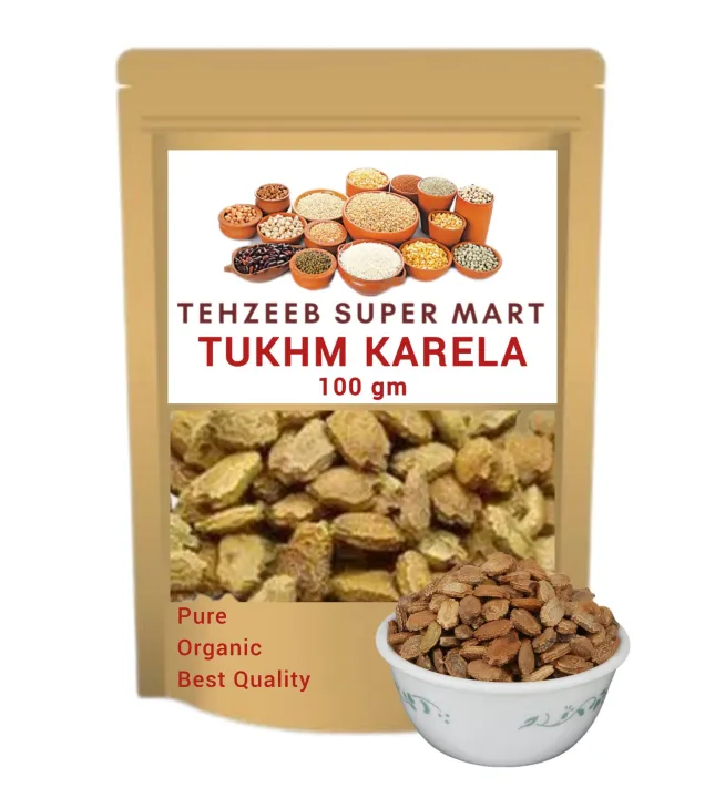 Tukhm e Karela | Bitter Gourd Seeds | تخم کریلہ‎ wt 100 gm | Daraz.pk