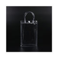 5/10/20/30PCS Transparent Plastic Gift Bag with Handle Reusable PVC Gift Clear Packaging Wedding Birthday Party Portable Handbag.