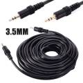 3.5mm Male to Male Pin Stereo Audio Aux Cable - 10 Meter. 