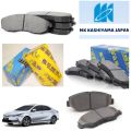 Disc Brake Pad Front Toyota Corolla Grande Altis Xli Gli 2008-2023 MK Japan. 